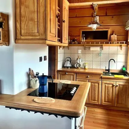 Alpesi faház Uroczy Gorski Dom Z Sauna, Jacuzzi, Balia Ogrodowa