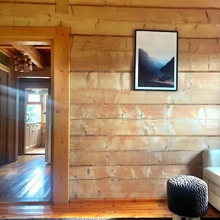 Alpesi faház Uroczy Gorski Dom Z Sauna, Jacuzzi, Balia Ogrodowa