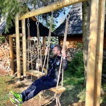 Uroczy Gorski Dom Z Sauna, Jacuzzi, Balia Ogrodowa * Zab